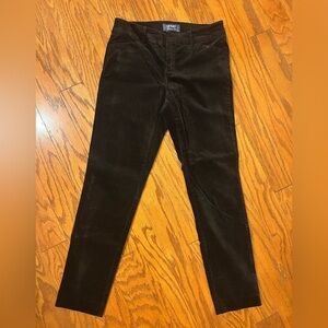 Old Navy black  Corduroy pants size 0